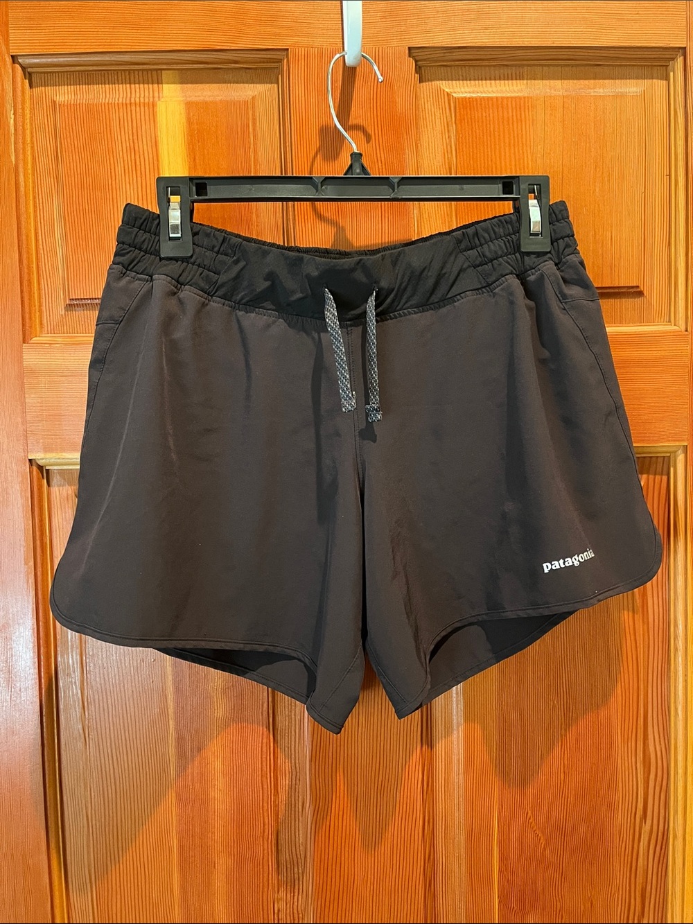 Patagonia Women’s Black Athletic Shorts with Drawstring